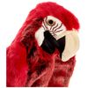 Folkmanis Scarlet Macaw Hand Puppet, Red, Blue, Yellow, Black, 1 EA