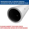 For Sale Windless Advertising Banner Flag & Pole Kit