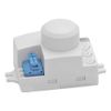 Surface Ceiling Wall Mounted Adjustable Microwave Radar Motion Detector Sensor Light Switch Auto Control Lighting 180W LED Load 360 Degree Angle 10M Range