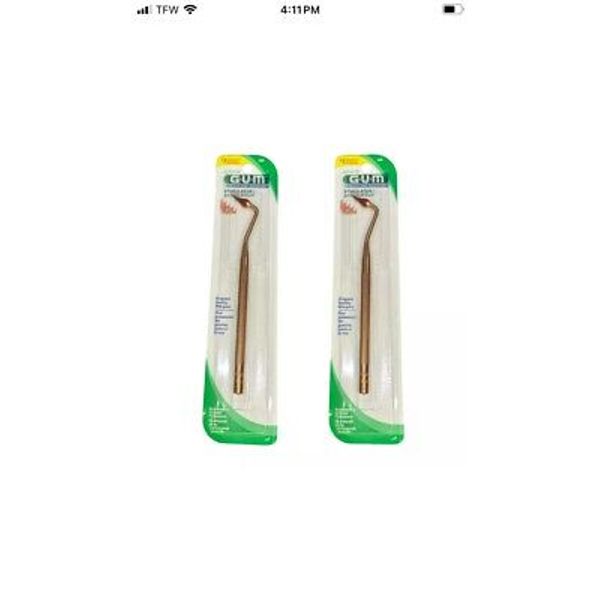 Sunstar GUM Stimulator for Healthy, Firm Gums Lot of 2