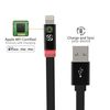 Scosche 1.82 m FlatOut Charge and Sync Cable with LED Indicator for Lighting Devices - White