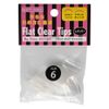 Beauty Nailer BBS2N-6 Nail Tips, Flat, Regular Refill, Clear, 50P