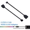 EZDIY-FAB LED Port Adapter Hub X, Compatible with 3 Pin ARGB Devices