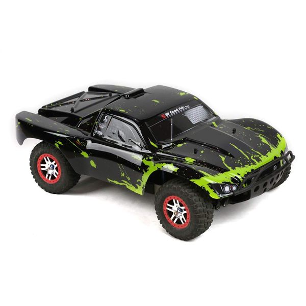 SummitLink Compatible Custom Body Muddy Green Over Black Replacement for 1/10 Scale RC Car or Truck (Truck not Included) SS-BG-02