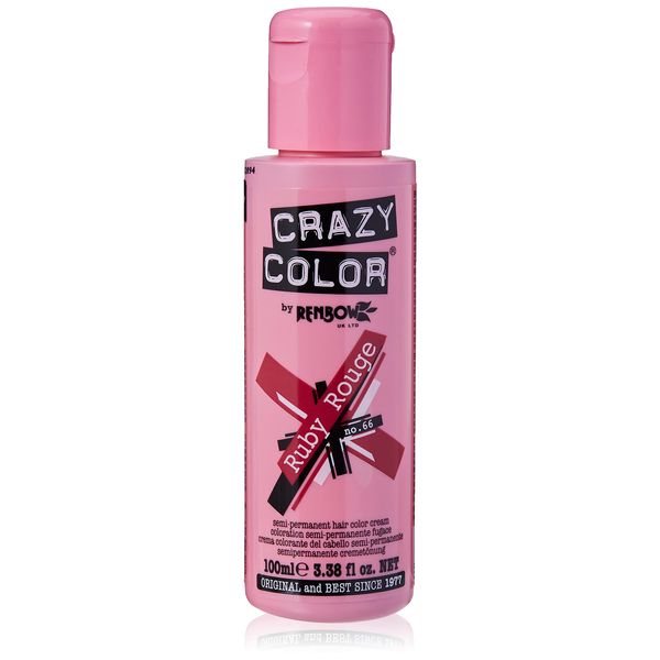 Crazy Color Hair Colour Cream Ruby Rouge