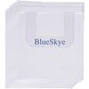 6 X Reusable Airport Security Liquids Bag 20x20cm Airline Approved Clear Travel Toiletries Bag for Women & Men