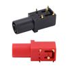 2Pcs PCB Banana Socket, Banana Socket PCB Banana Socket Plated Plug 4mm Right Angle Banana Socket for Circuit Detect