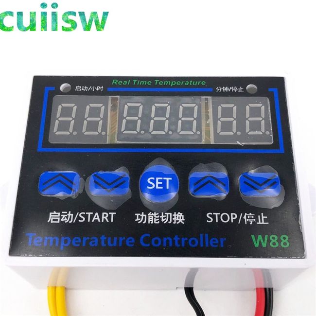 W88 12V/220V 10A Digital LED Temperature Controller Thermostat Control  Switch Senso W1411