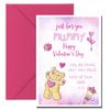 Valentines RM16 Barley Bear Mummy Valentine's Personalised card