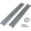 Side Mount Soft Self Closing Ball Bearing Kitchen Drawer Holder Slide Rails 12"