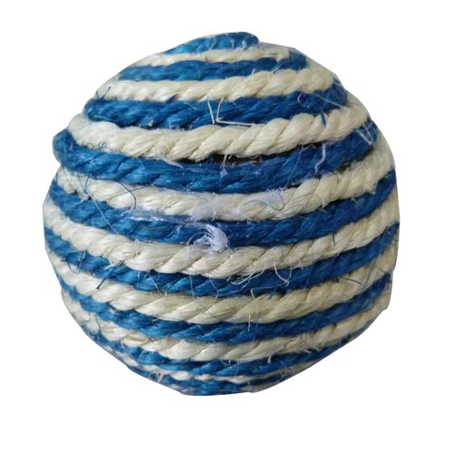 FixtureDisplays® 2-Tone Sisal Ball Cat Toy 12190 12190