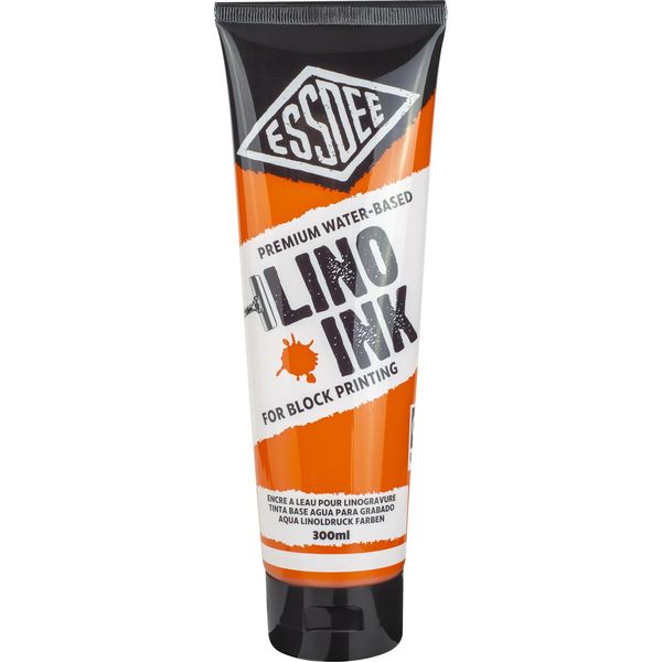 Essdee Block Printing Ink Fluorescent Orange, 300ml FPI/06
