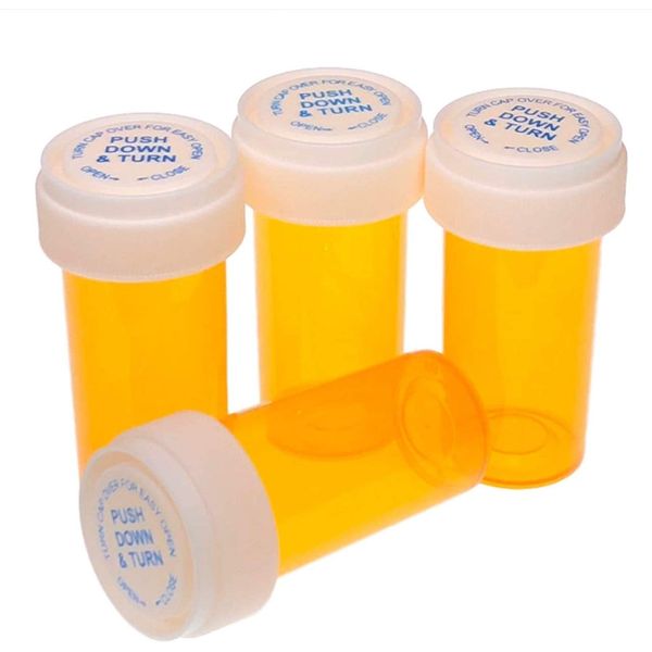 RER Pill Case, Overseas Drama, Hollywood Movie, Overseas Specifications, Medicine Container, Set of 4, Yellow, S