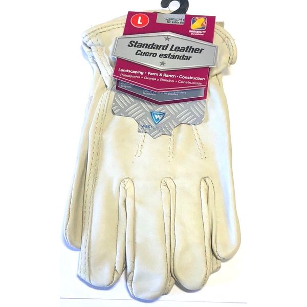West Chester Women's Drivers Glove Split Patch Cowhide Size Large