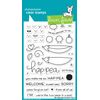 Lawn Fawn Clear Stamps Be Hap-Pea