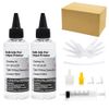 Edenz Inkjet Printer Cleaning Solution 100ml 2-Pack for Printer Clogging Compatible with Canon Epson HP and More