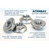 Hybrid Battery Copper Bus Bars & SS Nuts Hardware, (for 34 NiMH Modules)