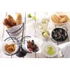 HENDI Chips bags holder, 270x270x(H)280 mm