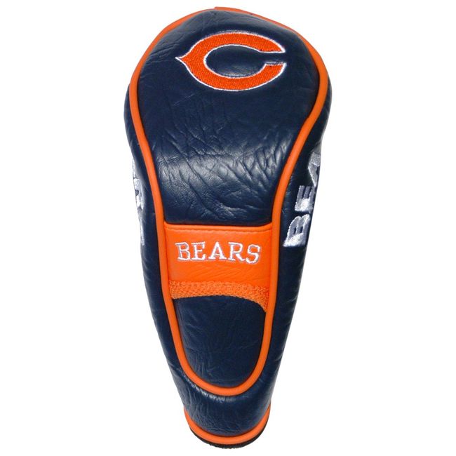 Team Golf NFL Chicago Bears Hybrid Golf Club Headcover, Hook-and-Loop Closure, Velour lined for Extra Club Protection