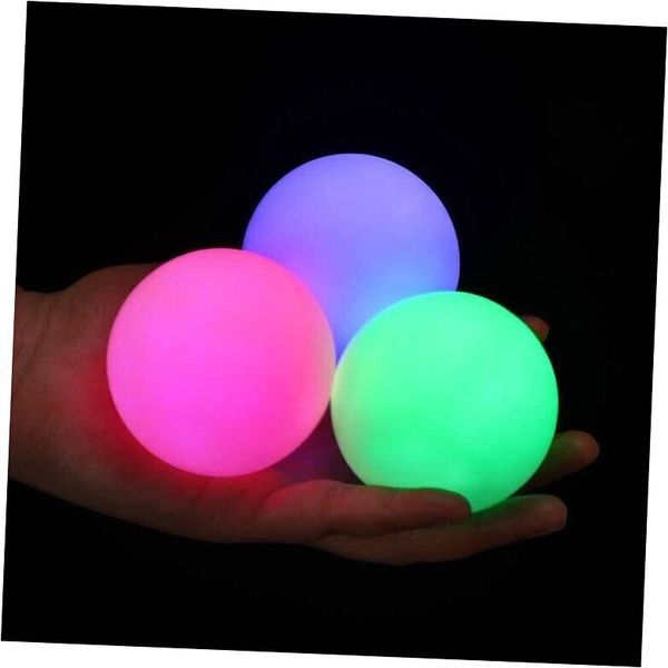 Juggling Balls Light Up Juggling Balls Glow in The Dark Juggling Rainbow 3.2oz