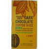 6 TRADER JOE'S DARK CHOCOLATE  COFFEE BUZZ 4 BARS 3.5-OZ PACKS