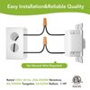 BN-LINK Mechanical Countdown Timer Switch for Lights, Bathroom Fan Timer Switch