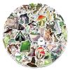EPCDBBRT 50 Forest Witch Stickers - Waterproof, DIY for Luggage, Guitar, Computer