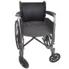 Lumbar Cushion w/Straps Black Lumbar Cushion