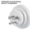 Go Travel UK-USA United States Earthed Compact Adaptor (Adapter Ref 526)