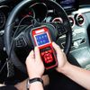 KW850 OBD2 EOBD Scanner Car Code Reader Read and Erase Diagnostic Instrument for Car Engine Fault Scanner Car Test Tool (Black + Red)