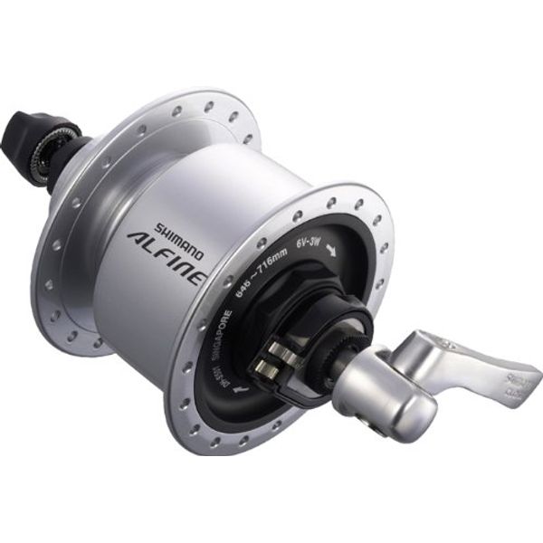 SHIMANO ALFINE hub dynamo DH-S501 black 32