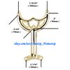 1 - 52" Polished Brass Ceiling Fan Blade Arm, Replacement Bracket,  Brand NEW