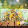 Easter Wishes Eggcellent Blooms Pop Up Easter Greeting Card EPRC003