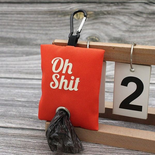 "Oh Sh!t" 9x11cm Pet Waste Bag Holder