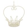 Crown Shaped Ring (Wire) with Round miniringukusshon