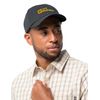 Jack Wolfskin Unisex Cap Baseballkappe, Phantom, Einheitsgröße EU