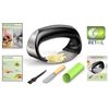 Compact Garlic Press Rocker - Durable Stainless Steel with Easy Clean Features
