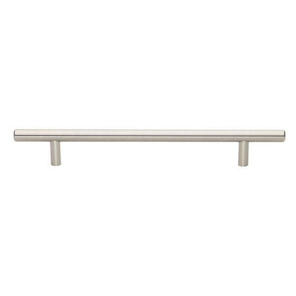 GlideRite 5-Pack 7-inch Center Solid Steel Cabinet Pull Silver