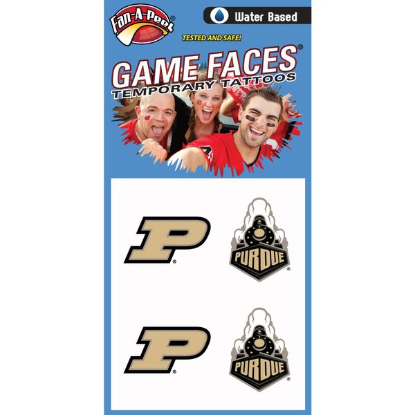 NCAA Purdue Boilermakers Temporary Tattoos