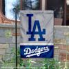 Los Angeles Dodgers Double Sided Garden Flag