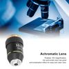 Achromatic Objective Lens 10X High Power Microscope Lens 20.2mm Interface Standard RMS Microscope Eyepiece Replacement