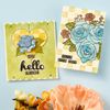 Spellbinders Vintage Florals Etched Dies, Metal