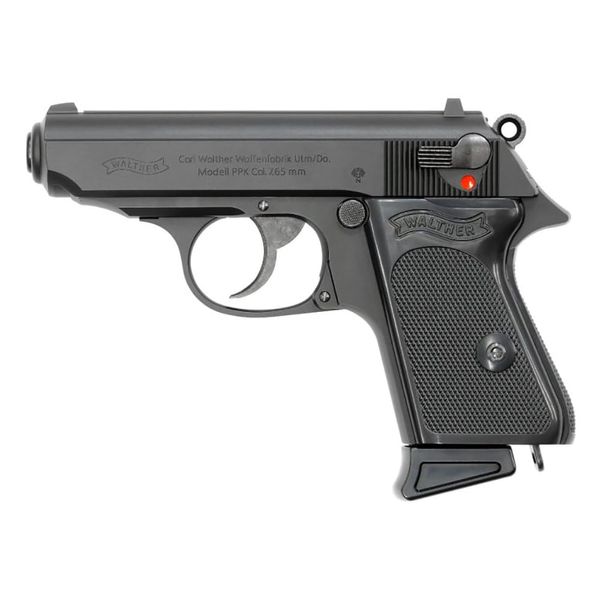 Maruzen Walther PPK Black Blowback Gas Gun for Ages 18 and Up