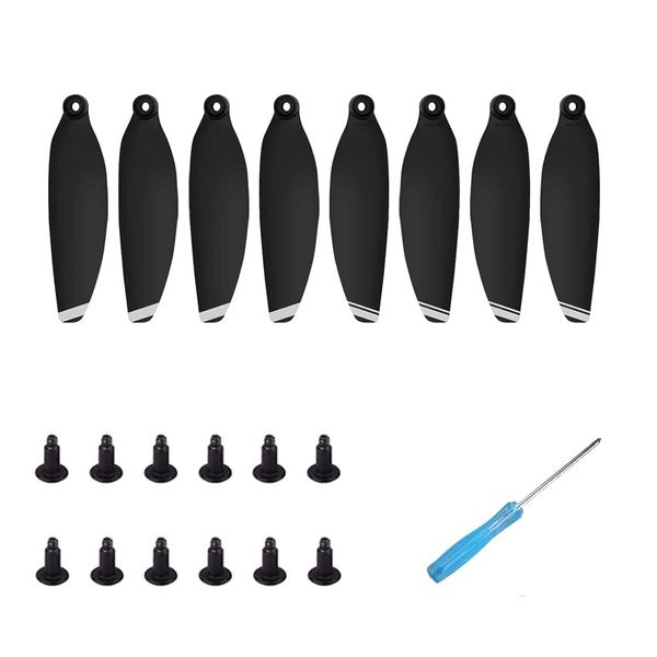 Tiardey Propellers, Original Accessory Partfor Replacement Low-Noise and Quick-Release Blades(Silver edge)