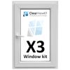 3 x Window Repair Kit Clears trapped Moisture Inside Your Blown Double Glazing Window Unit.