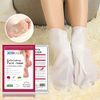 3 Pack Foot Peel Mask,Exfoliating Foot Socks Calluses Remover Dead Skin, Aloe Moisturizing Feet Peeling Mask for Dry Skin,Cracked Heels,Foot SPA Socks for Women and Men (Rose)