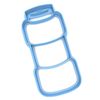 Sweet Prints Inc Bubble Jar Cookie Cutter - Dishwasher Safe (6")