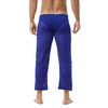 QiaTi Men's Fishnet Trousers Mesh Transparent Muscle Leggings Stretchy Long Trousers with Drawstring, C Navy