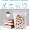 100 10x13 Clear Zip and Lock Plastic Zipper Poly Locking Reclosable Bags