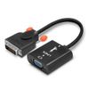 Lindy 38189 DVI-D auf VGA Adapter schwarz